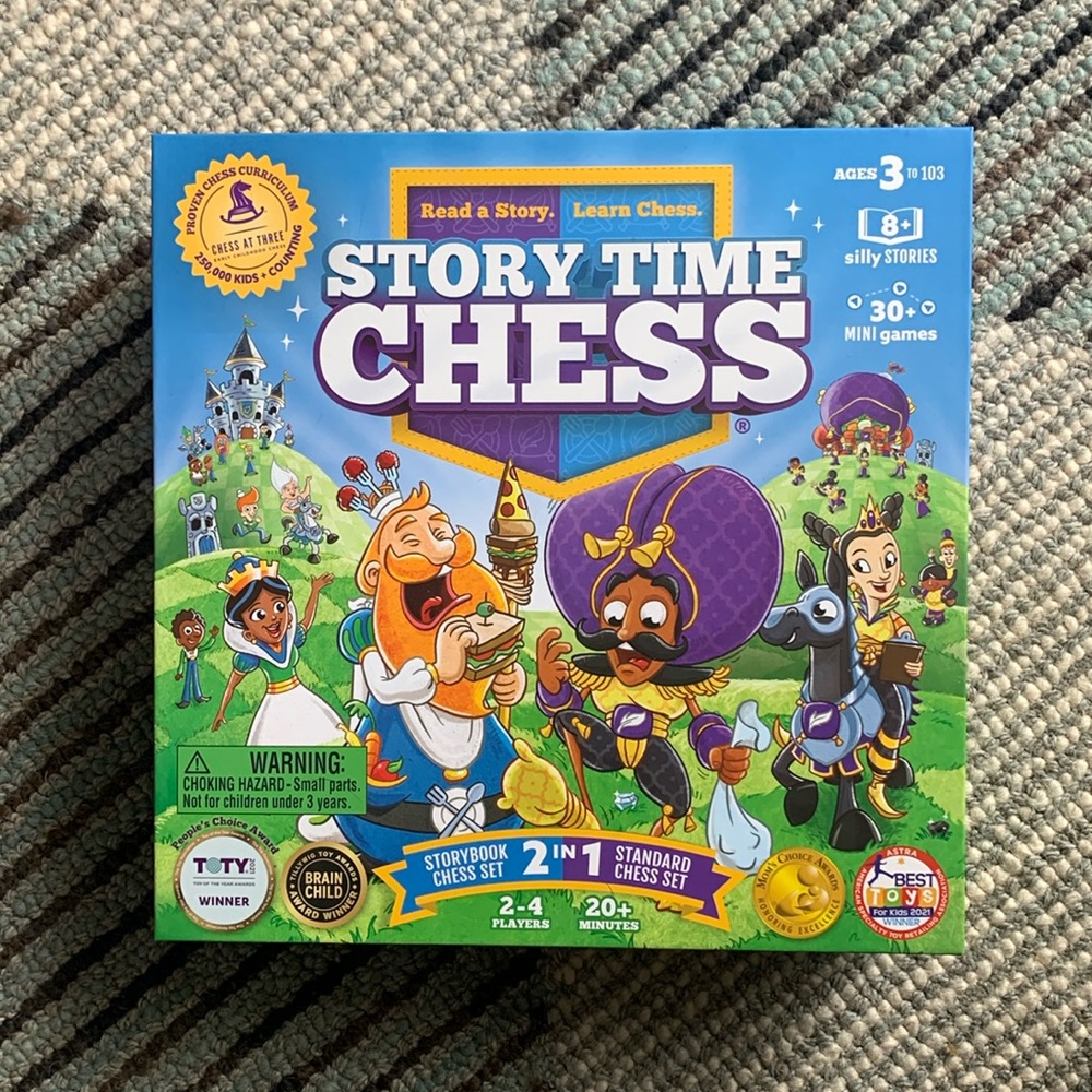 Story Time Chess Board Game
